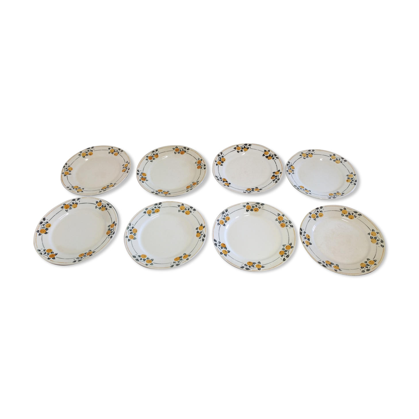 8 flat plates Badonviller Madeleine