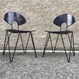 Set of 36 stackable chairs by Walter Leeman for Kusch & Co