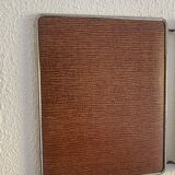 Vintage 1950s barber brick triptych mirror - 30 x 76 cm