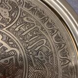 Vintage gold platter
