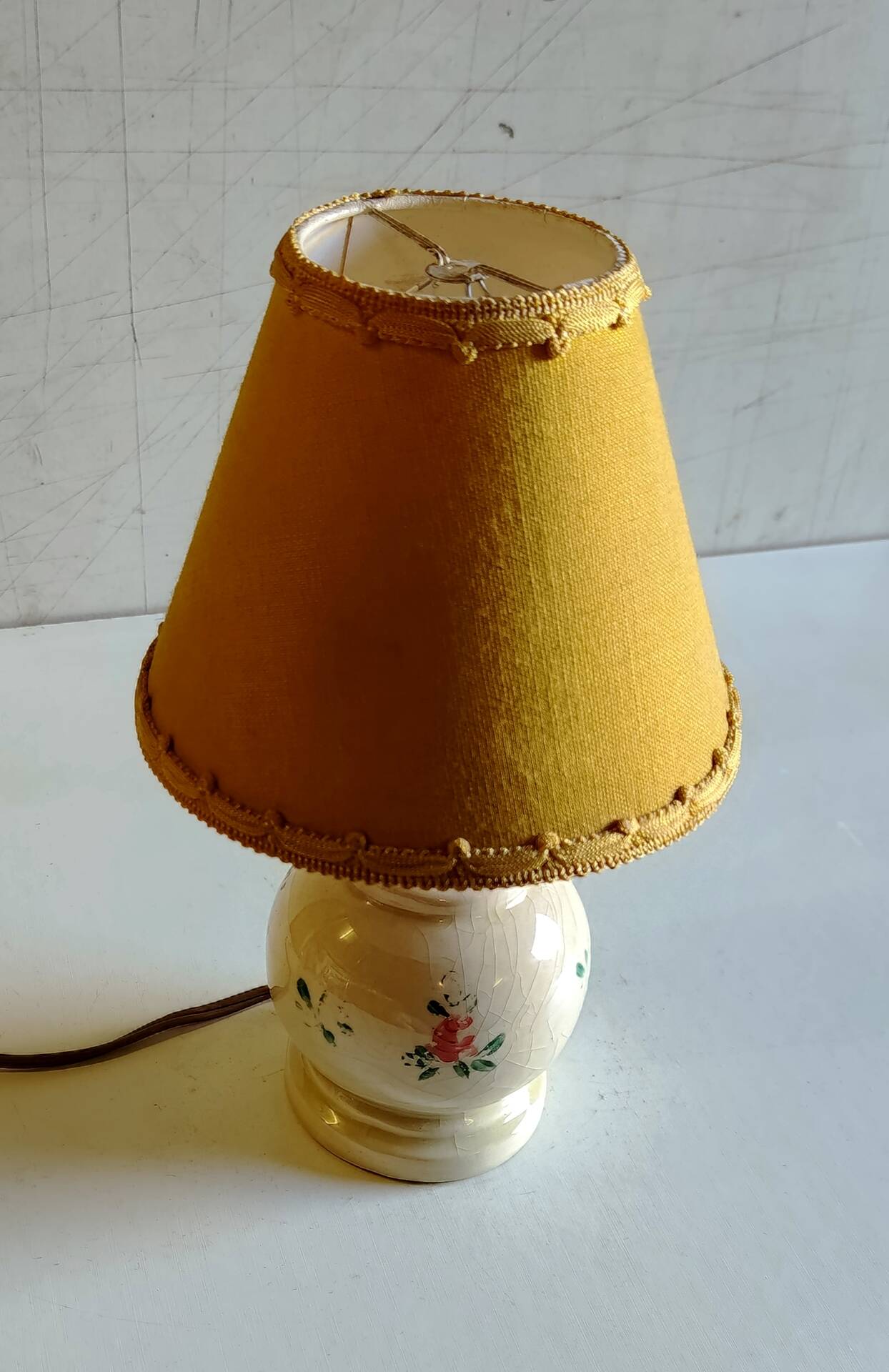 Vintage ceramic table lamp - 1950s/60s