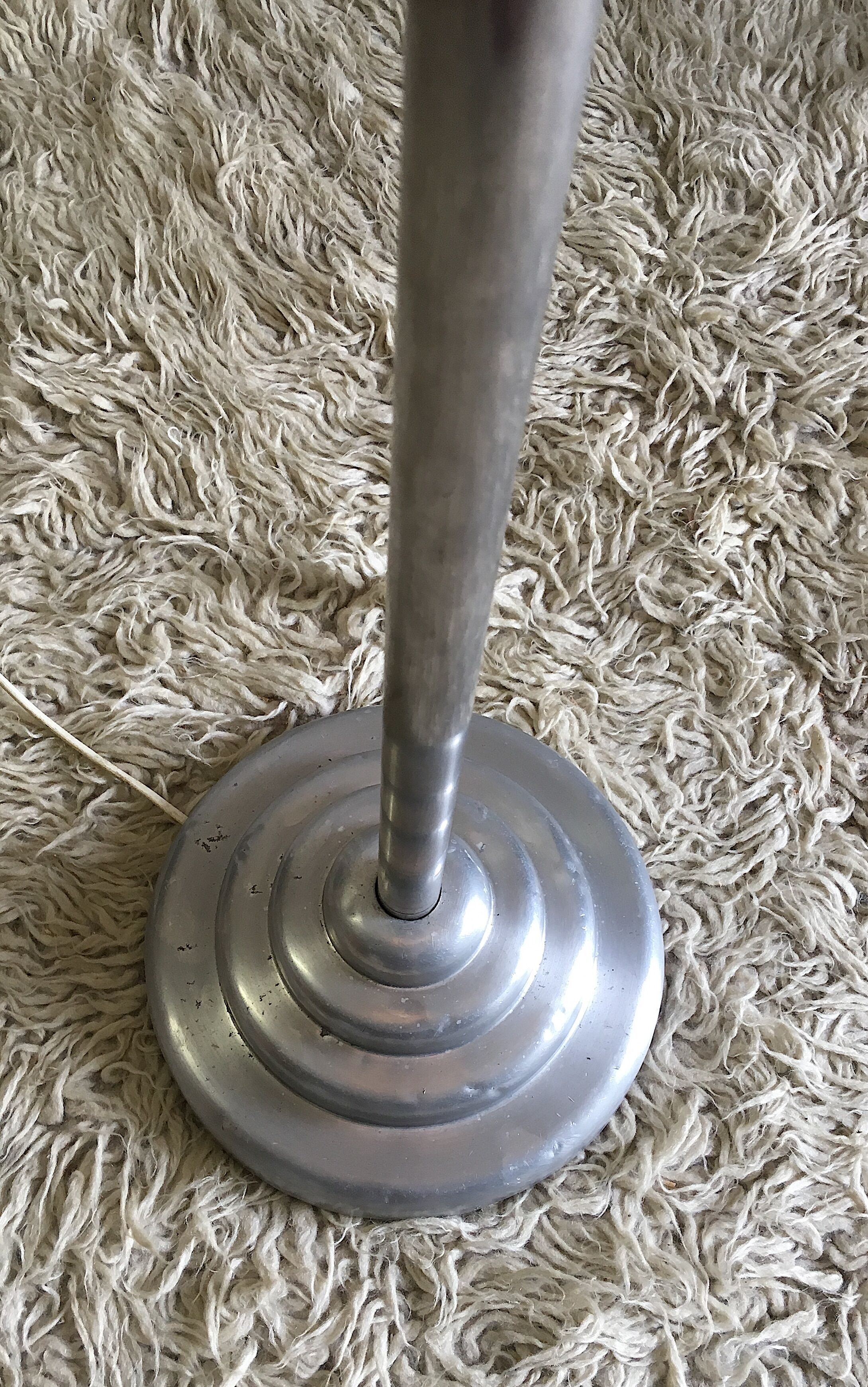 Floorlamp opaline, 50s