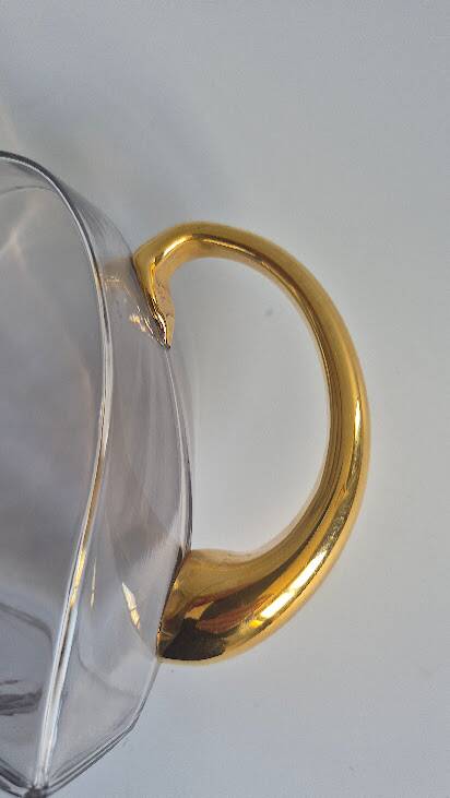 Art Deco glass carafe