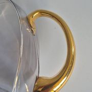 Carafe en verre art déco