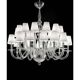 Italian Green Felci Murano Glass Chandelier Green by Simoeng for Simoeng