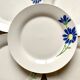 Vintage blue flower dessert plates