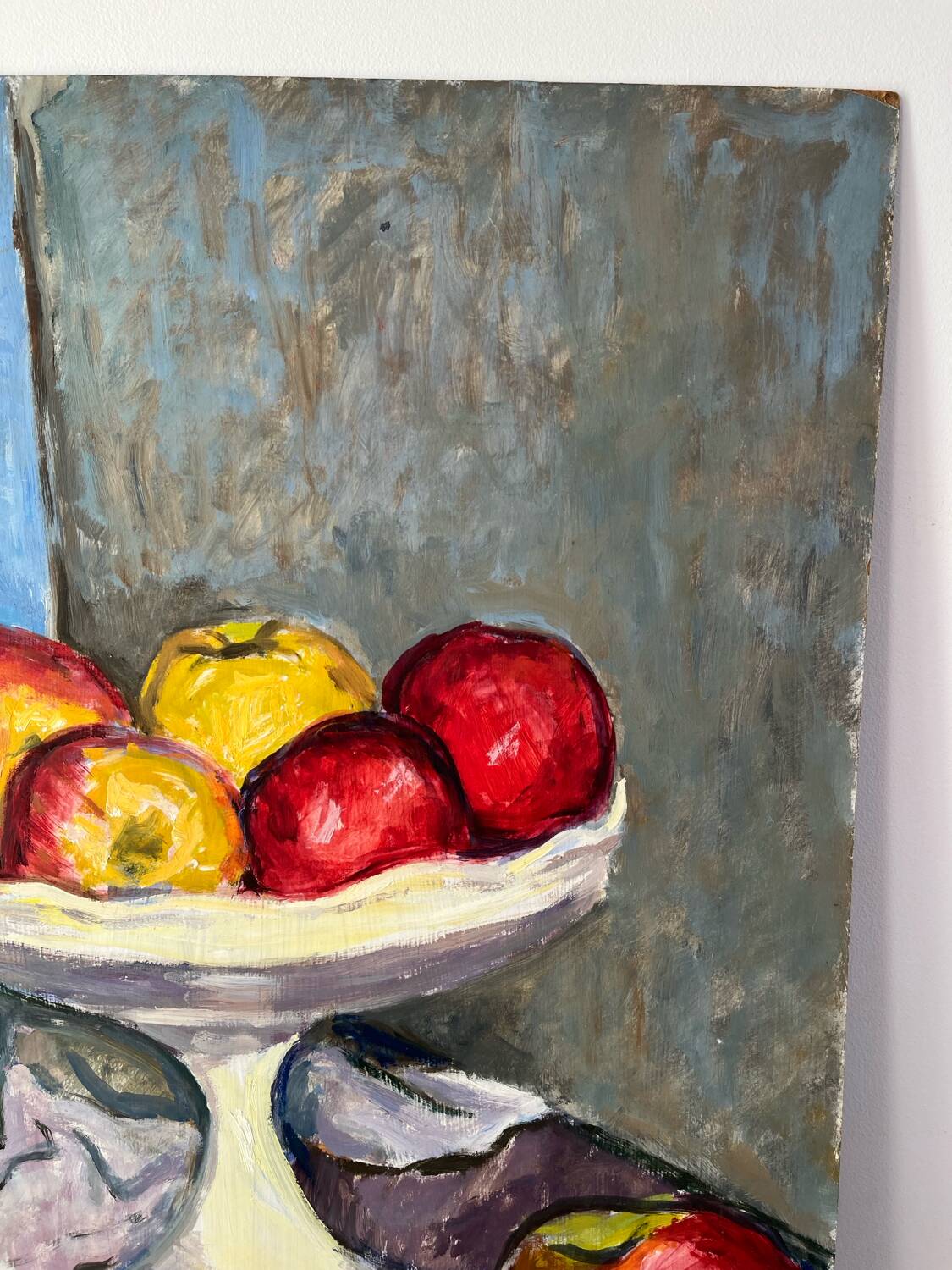 Still life, oil on panel signed B Bucket 88