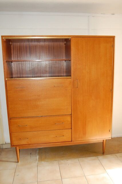 Cabinet / Secretary / closet vintage 50/60s