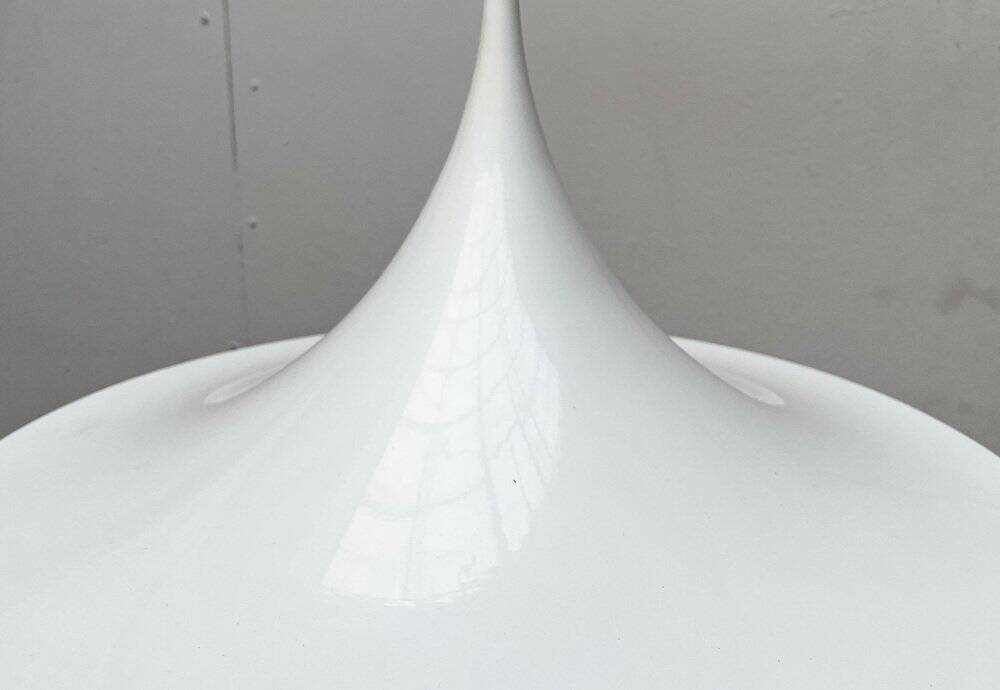 Semi-suspended space mid-century lamp by Bondrup & Thorup for Egoluce, Italy, 1970s.