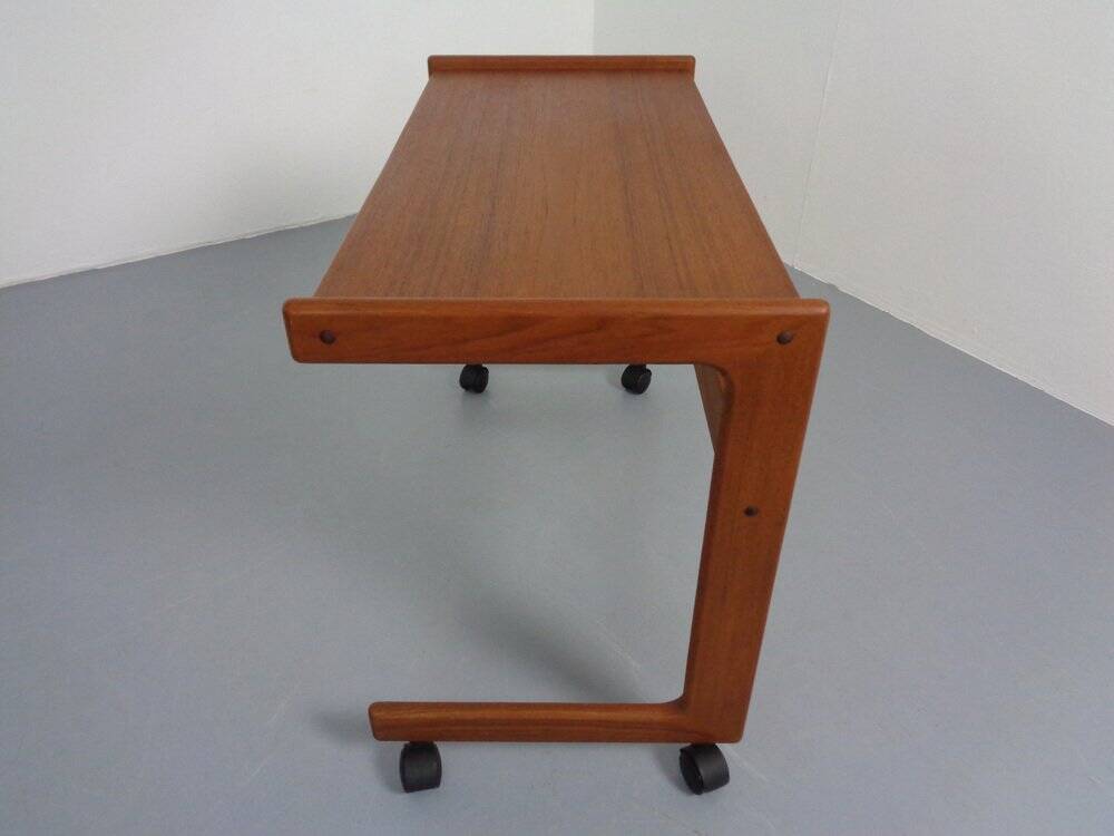 Teak Working Table, Denmark, 1960s