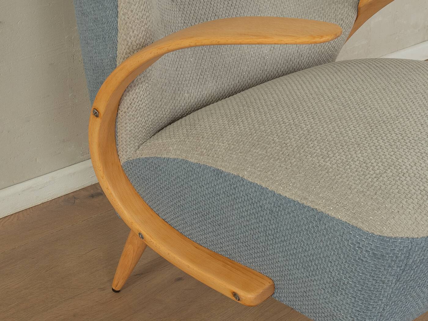 Wonderful two-tone armchair from the 1950s