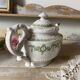 English porcelain teapot