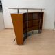 Mid-century bar in teak wood, metal and travertine, Italy, 1970