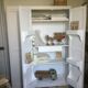 Antique Parisian 3-door wardrobe