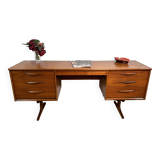 Bureau rétro vintage en teck du milieu du siècle par Austinsuite 1960