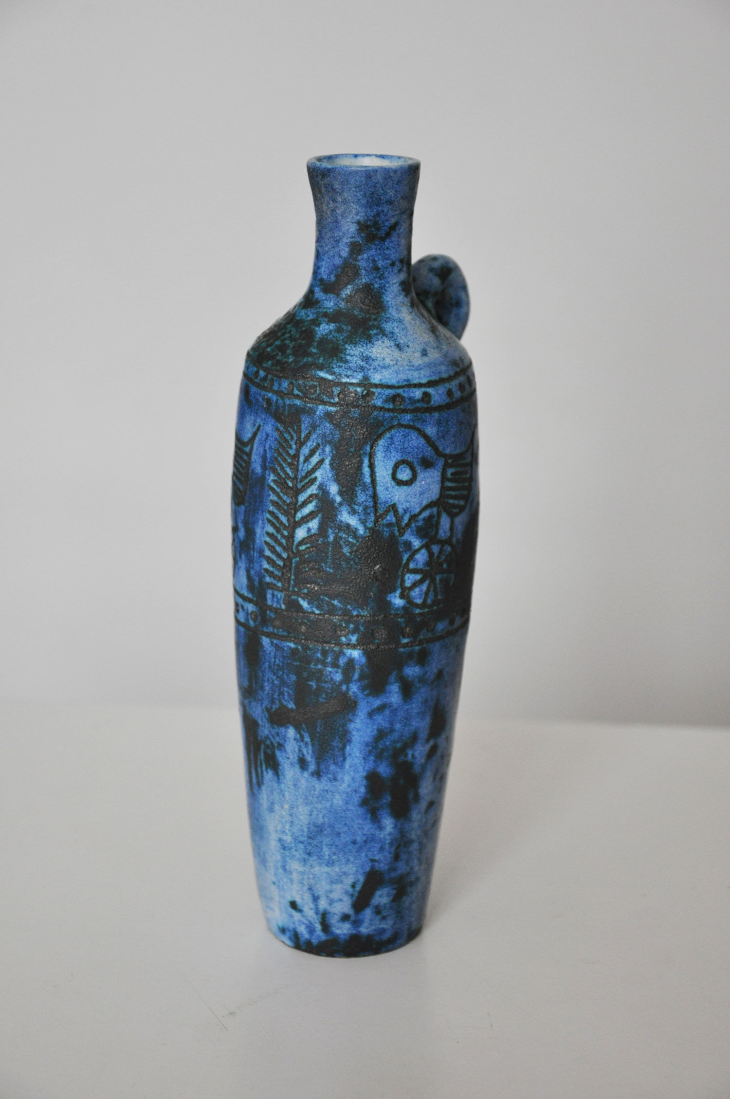 Ceramic soliflora signed Jacques Blin