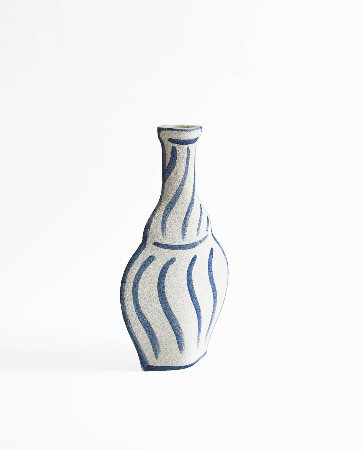 Ceramic Vase 'Morandi Vase - Blue'