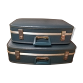 Pair of suitcases air hostess