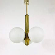 Suspension en laiton de Kaiser, Allemagne, années 60