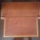 1930's Queen Anne walnut veneer secretary – slanted drop-down desk –