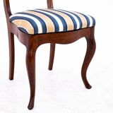 Five antique chairs, Northern Europe, around 1890. After renovation.
