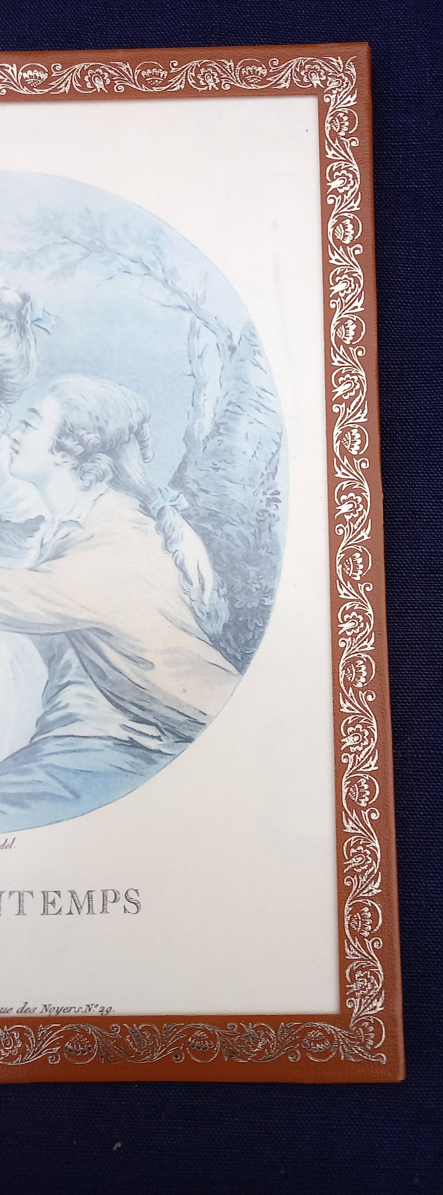 Series Of Lithographs "The Four Seasons" by Lavrince Del