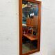 Vintage Teak Mirror, Miljo, Ab Nybrofabriken, Sweden 1950's