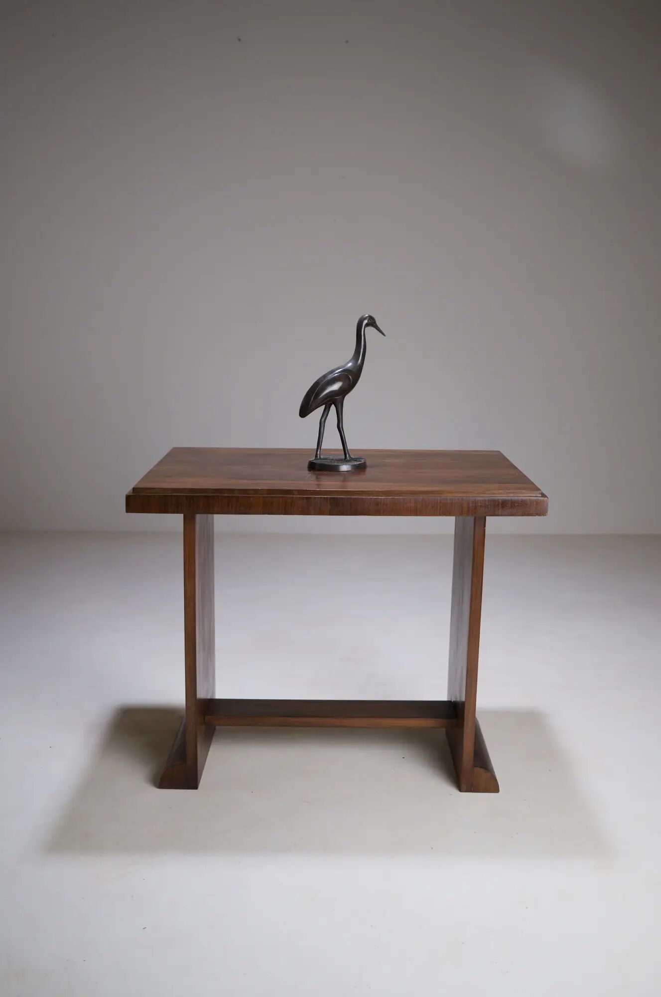 Art Deco side table in rosewood, circa 1930.