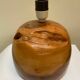 Bruce Mac Donald 1988 Carved Wood Lamp Base