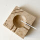 Travertine ashtray 1970