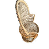Wicker armchair