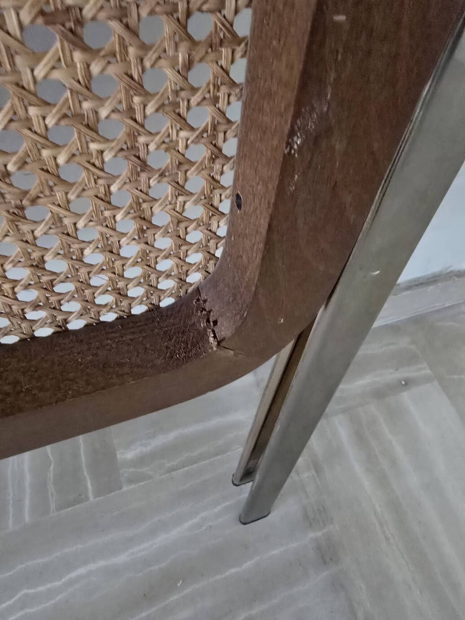 Giorgio Cattelan caned folding chair for Cidue – Italy, 1970s