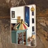 Large barber's mirror