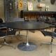 Vintage Leather Swivel Armchairs Ea108 by Charles and Ray Eames for Vitra
