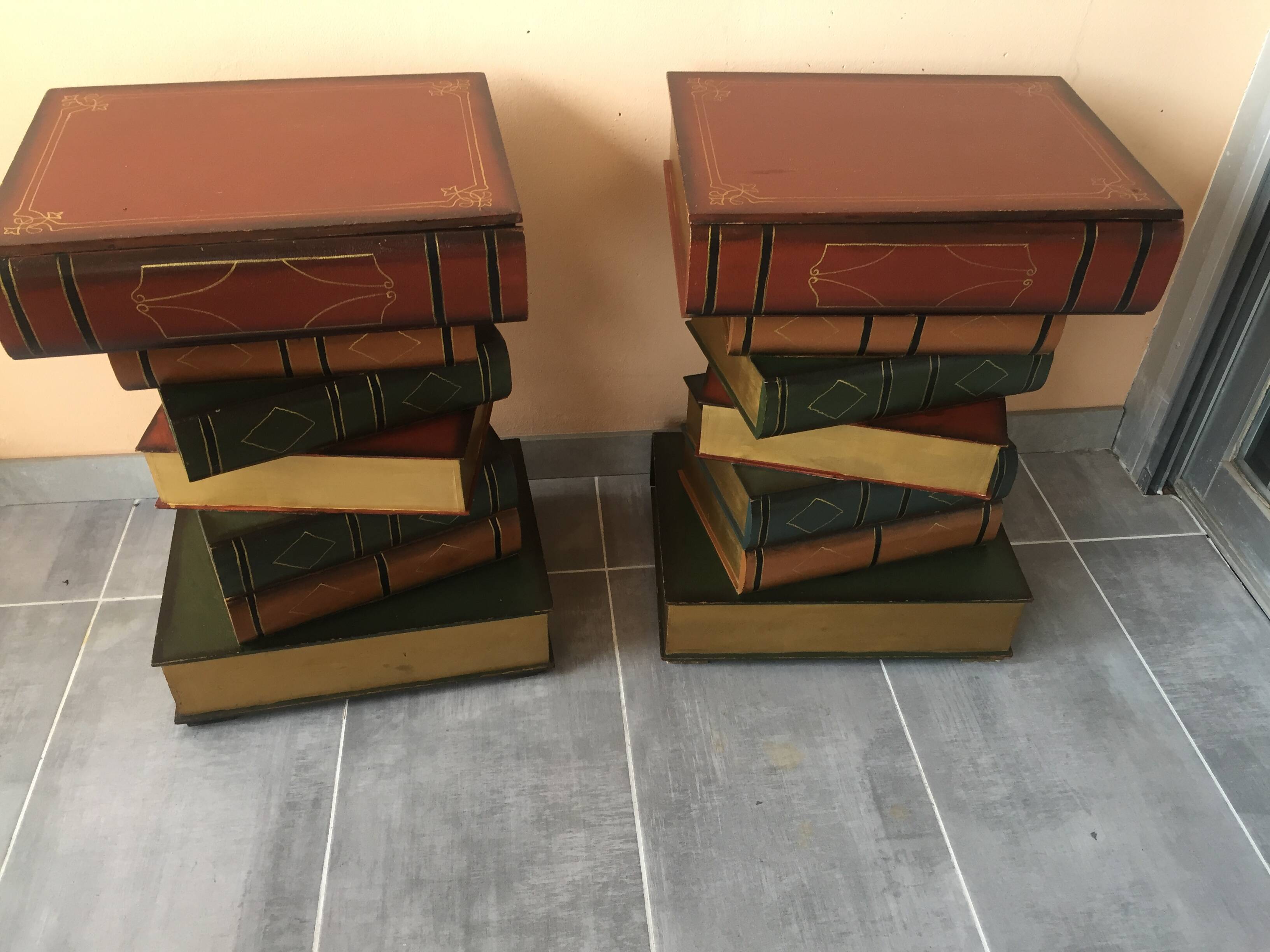 Pair of 70s bedside tables