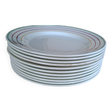 Old dessert or starter plates Gien