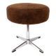 Chrome steel stool from around 1970.