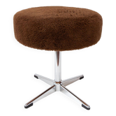 Chrome steel stool from around 1970.