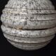Large French Vintage White and Gold Clichy Glass Replacement Light Shade