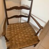 Fauteuil provençal coin de cheminée