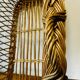 Vintage wicker bassinet