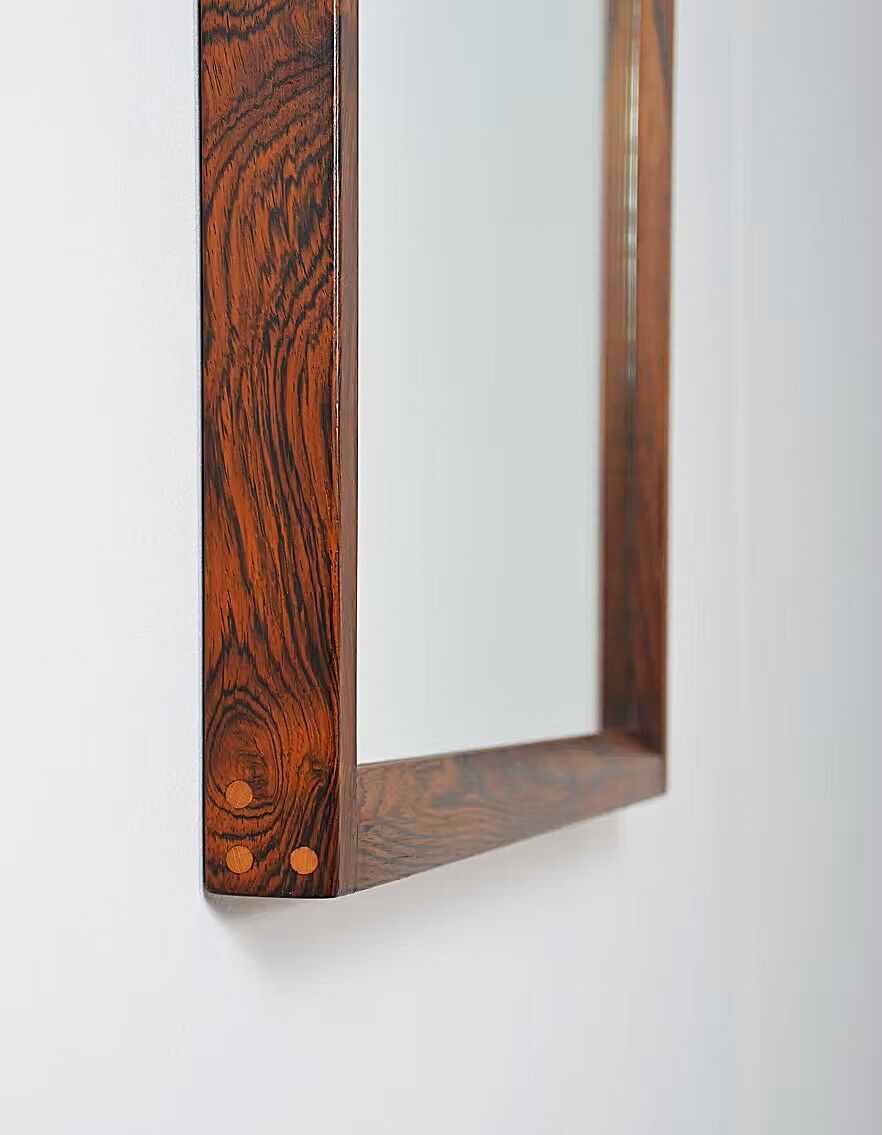 Rosewood mirror model 145 by Kai Kristiansen