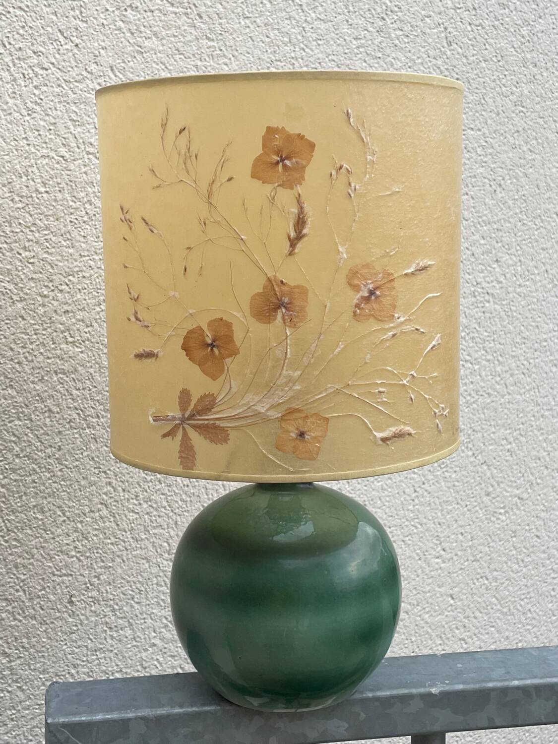 Vintage bohemian ball lamp