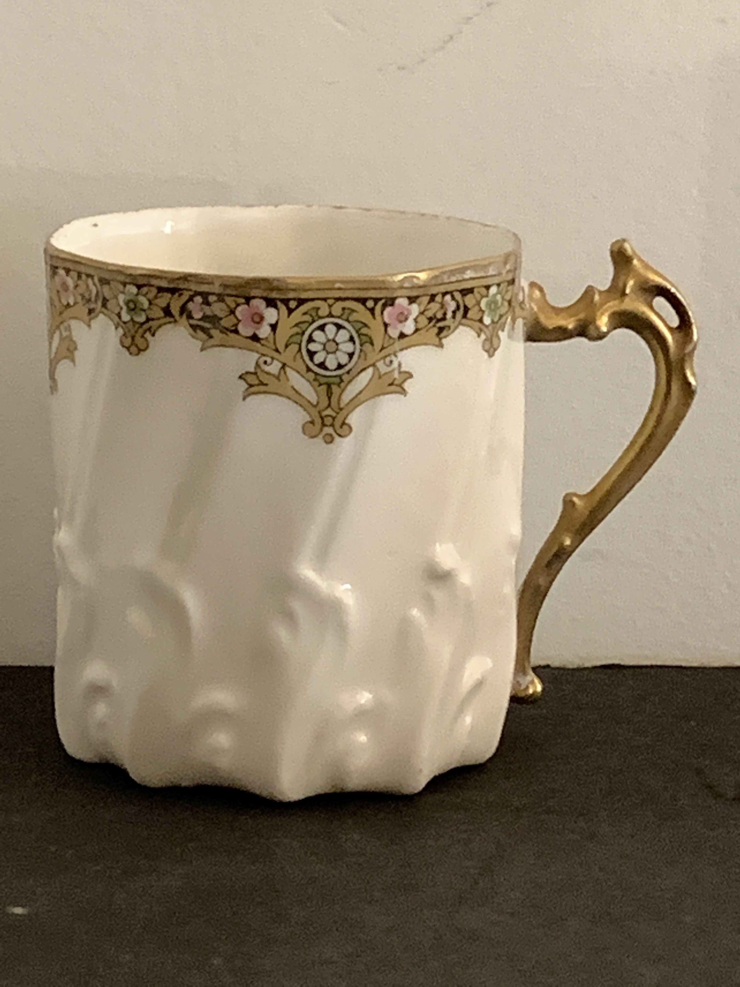 Limoges porcelain coffee service - Chabrol and Poirier - Bac and Périgault - Early twentieth century
