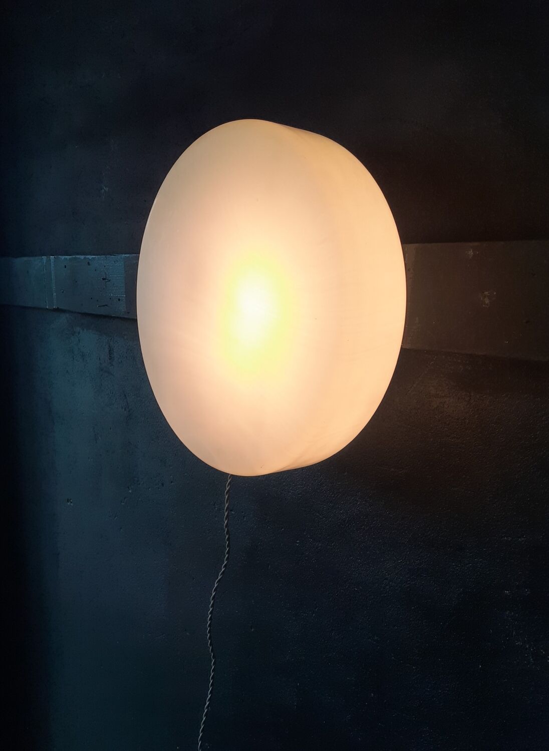 Modernist wall lamp circa 1960