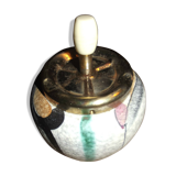 Ceramic ashtray decor abstract Vallauris 1950's