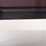 3-drawer varnished rosewood chest of drawers from the 60s