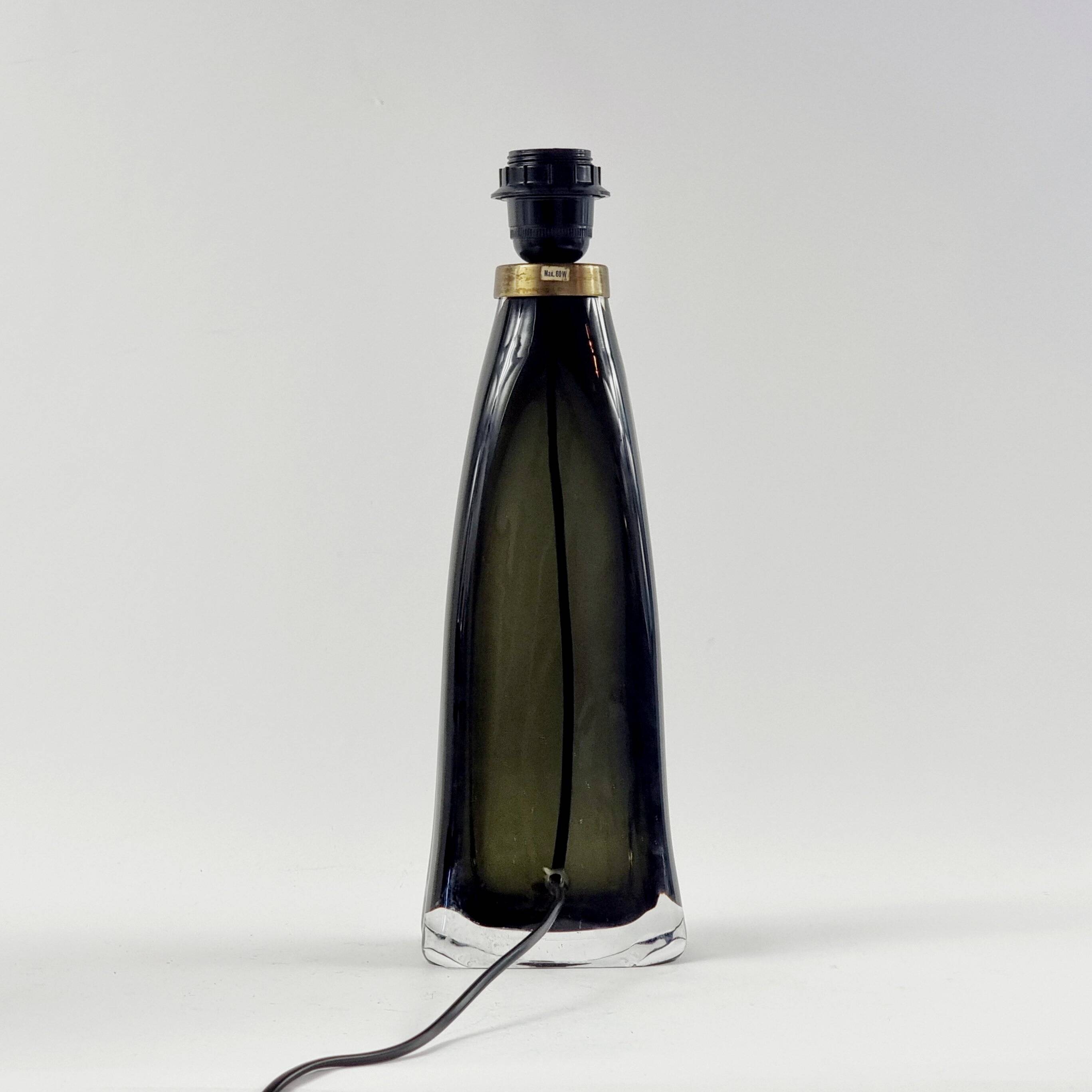 Pair of Scandinavian Mid-Century Glass Table Lamps - Fagerlund for Orrefors