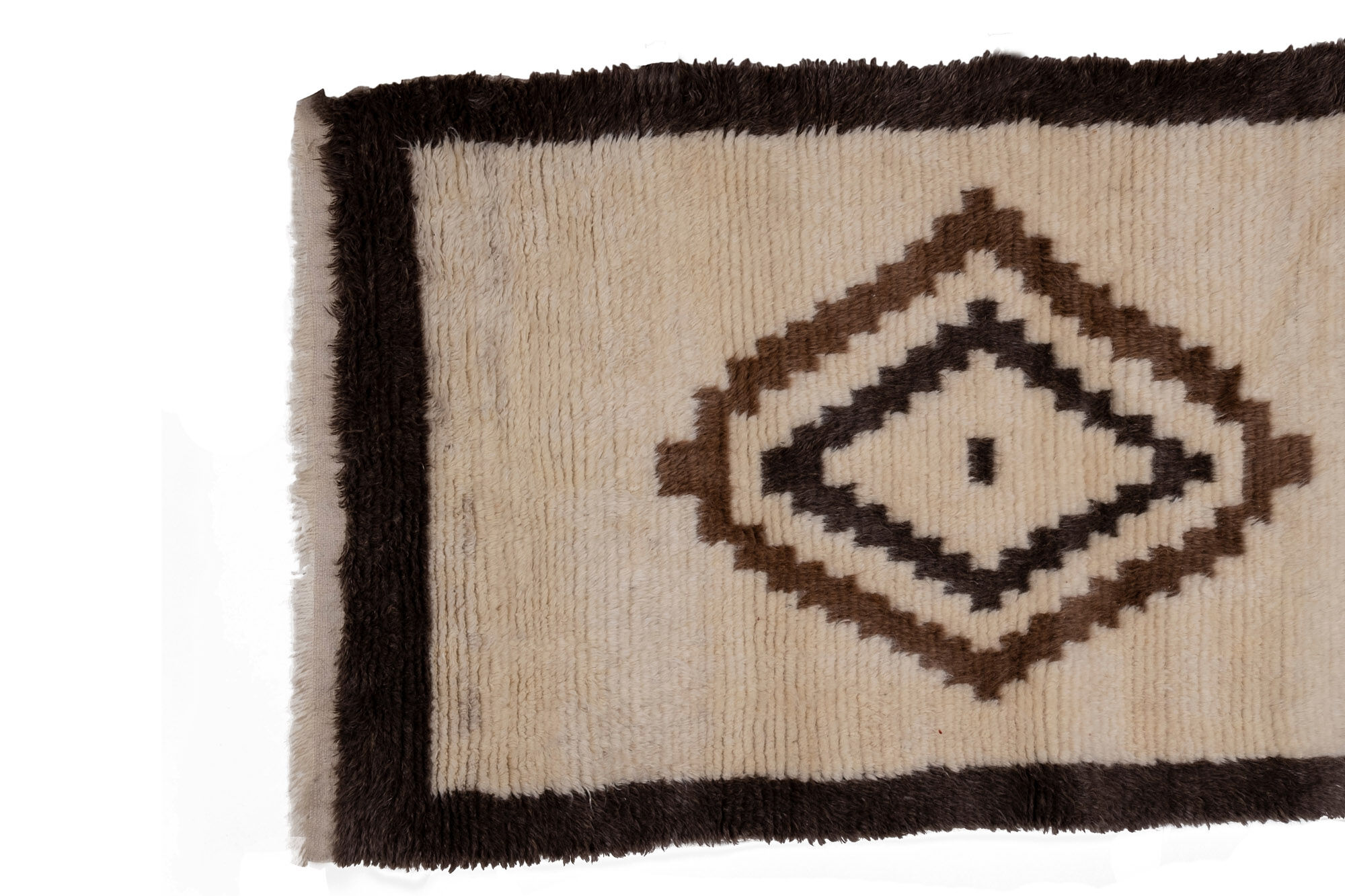 Turkish tulu rug with mohair, 1970s 114 x 190 cm