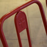 Paire chaises guinguette Tolix T4